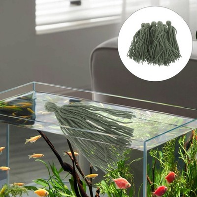  10pcs Egg-Laying Breeding Mops: Fish Spawning Mops - Aquatic Plant Fish Hideout