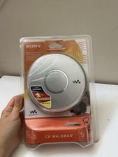 Sony CD Walkman D-EJ011 Silver Portable CD Player G-Protection Mega Bass