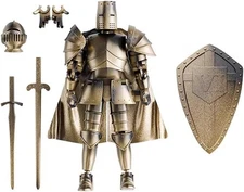 Medieval Action Figures,Knight Armor Action Figure,Multi-Jointed Movable Robot