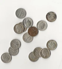 Pre 1964 Dimes 90% Silver "Select how many" $4.25 each