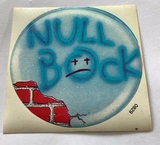 Aufkleber Null Bock