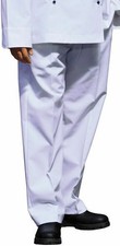 New Chef Pants Chef's Slacks Cook Kitchen Pant Waiter Cooks Trousers White 3Xl