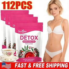 28-140 Bags Burning Slimming Detox for Detox Tea Cleanser For Weight Lose Fat US