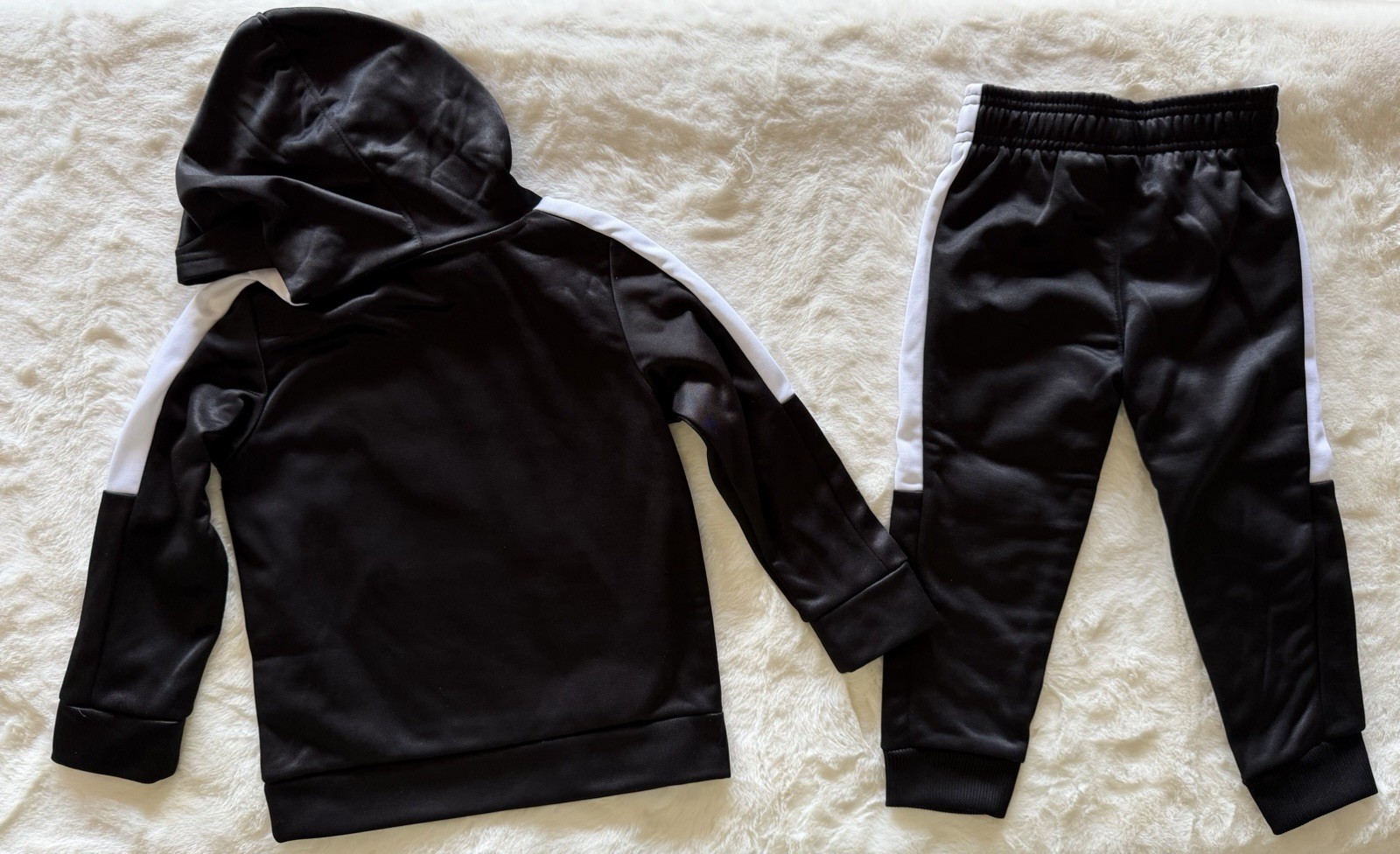 PUMA ATHLETICWEAR Toddler Boy's Fleece Hoodie &  Joggers Outfit, 2-Piece Set thumbnail 5