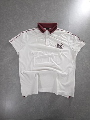 Armani Exchange Poloshirt Herren Weiß Logo AX Größe L