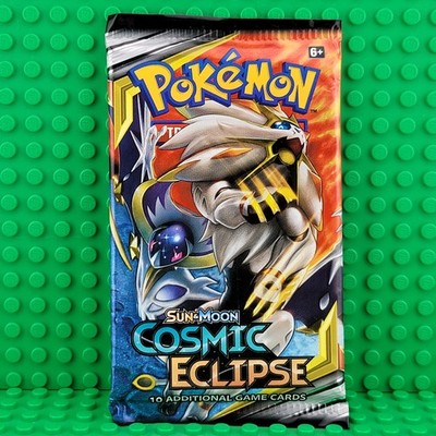 Pokemon - COSMIC ECLIPSE - Booster - Solgaleo & Lunala Art Work - Englisch - NEU