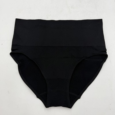 MINDD Shapewear Briefs Women's Medium, Black High Waist Seamless Tummy Control