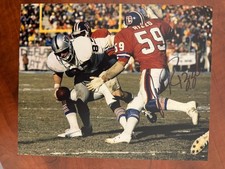 Joe Rizzo signed DENVER BRONCOS  8 X 10 Photo