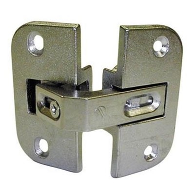 Hafele H343.90.710 Pie-Cut Corner Hinge Free Swing  Nickel