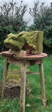 Old Stone Gargoyle, Water Feature, Old Stone Carving, Gargoyle Carving,sandstone