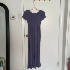 Unbranded Women's Purple and Blue Dress
