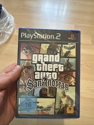 PS2 GTA San Andreas Sealed