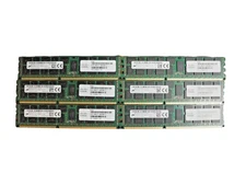 Lot of*6 Micron 8GB 2Rx4 PC3L-12800R MT36KSF1G72PZ-1G6K1K Server RAM 15-13491-01