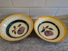 Stangl Pottery Fruit Pattern 5.5in Bowl (Set of 2) Plums