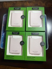 kate spade NY Magnetic Flip Wallet Works with MagSafe Pink NEW