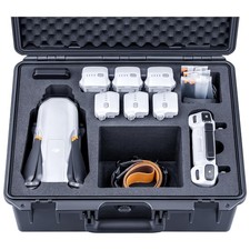 Lykus Titan MA320 Waterproof Hard Case for DJI Air 3S/Air 3, DJI RC2/RC-N3, L...