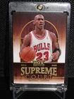 2008-09 FLEER HOT PROSPECTS SUPREME COURT MICHAEL JORDAN BASKETBALL CARD #SC-3