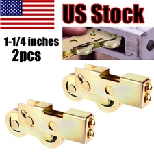 2x Sliding Patio Door Rollers 1-1/4 Inch Sliding Door Tandem Roller Assembly #B1
