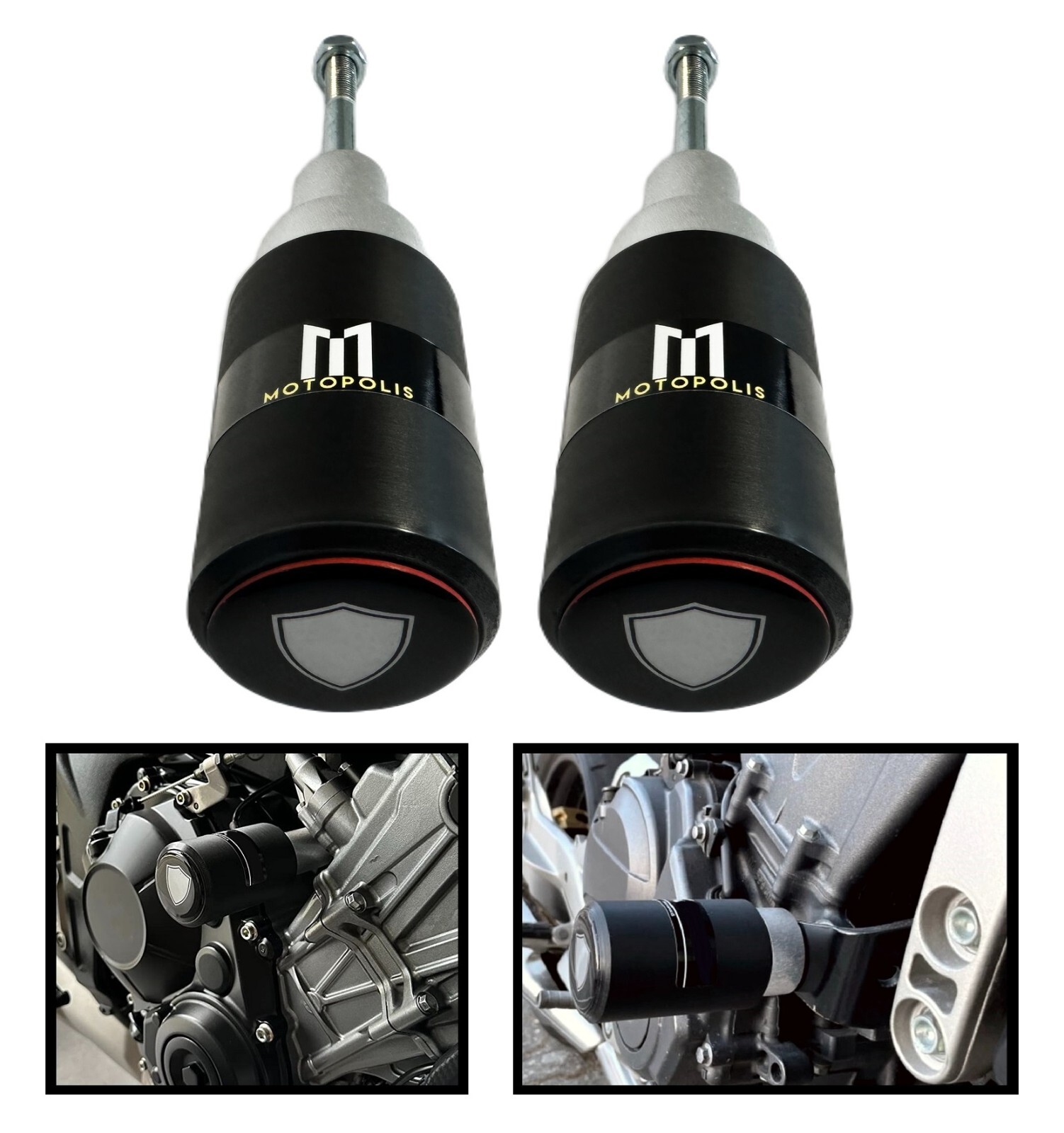 MotopoliS CRASH PADS BARS PROTECTORS SLIDERS FOR HONDA CB1300 CB 1300 SC54 1998-