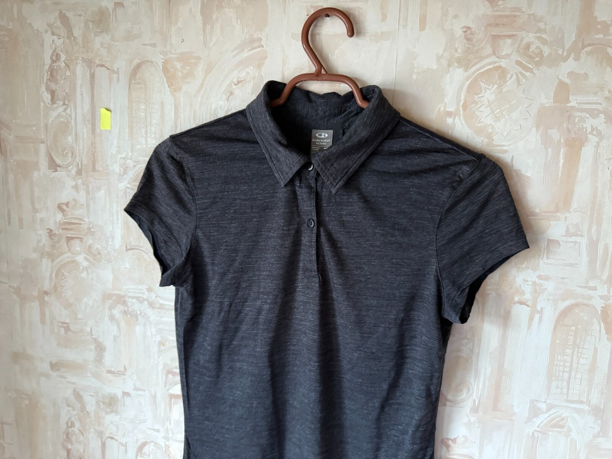 ✴︎未使用 icebreaker Cool-Lite Polo Shirt XS Icebreaker Merino Cool-Lite Short Sleeve Polo Shirt