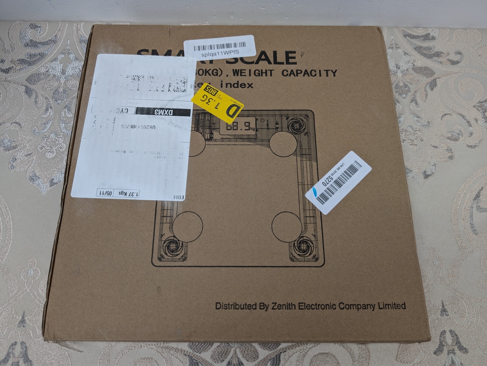 HF 19x Body Composition Indices 28x28cm Platform Smart Scale Bathroom Scales for