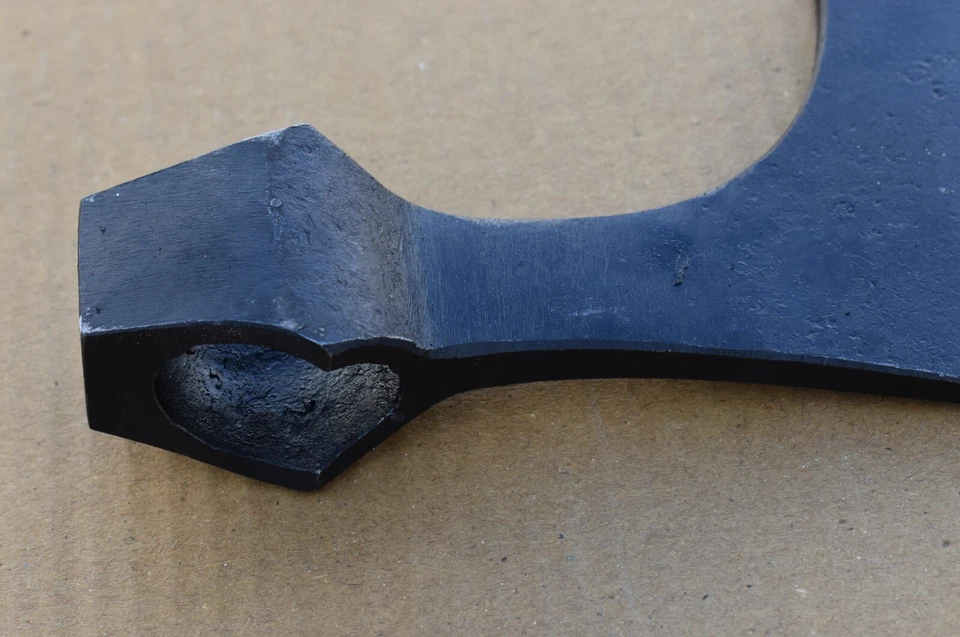 Cabeza de hacha roma forjada a mano vikinga mejor regalo Navidad, año nuevo Foto 2 de 4