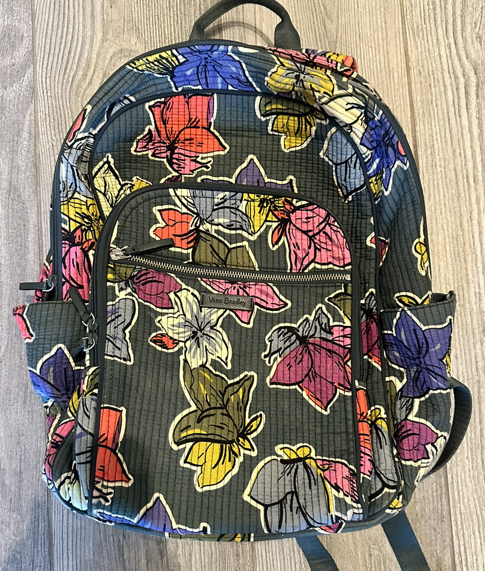 Vera Bradley CAMPUS TECH BACKPACK FALLING FLOWERS SIGNATURE  display picture 2