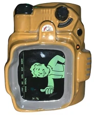 ThinkGeek Fallout 3D Pip Boy Ceramic Mug 45 OZ Fallout Just Funky Robco READ