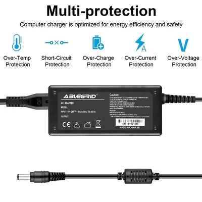 Alimentatore ABLEGRID 19V Per Monitor Dell SX2210 E SX2210B – Adattatore AC Nuovo