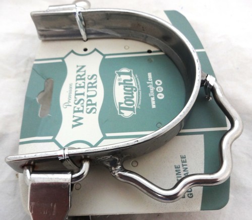Par Spurs Damas Parachoques Acero Inoxidable Occidental Duro1 Nuevo con Etiquetas Caballo Para Mujer - Imagen 2 de 2