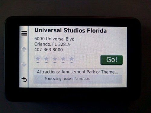 2025 GARMIN WIDE SCREEN USA & CANADA AMERICA MAPS GPS SAT NAV FLORIDA ORLANDO - Picture 2 of 12