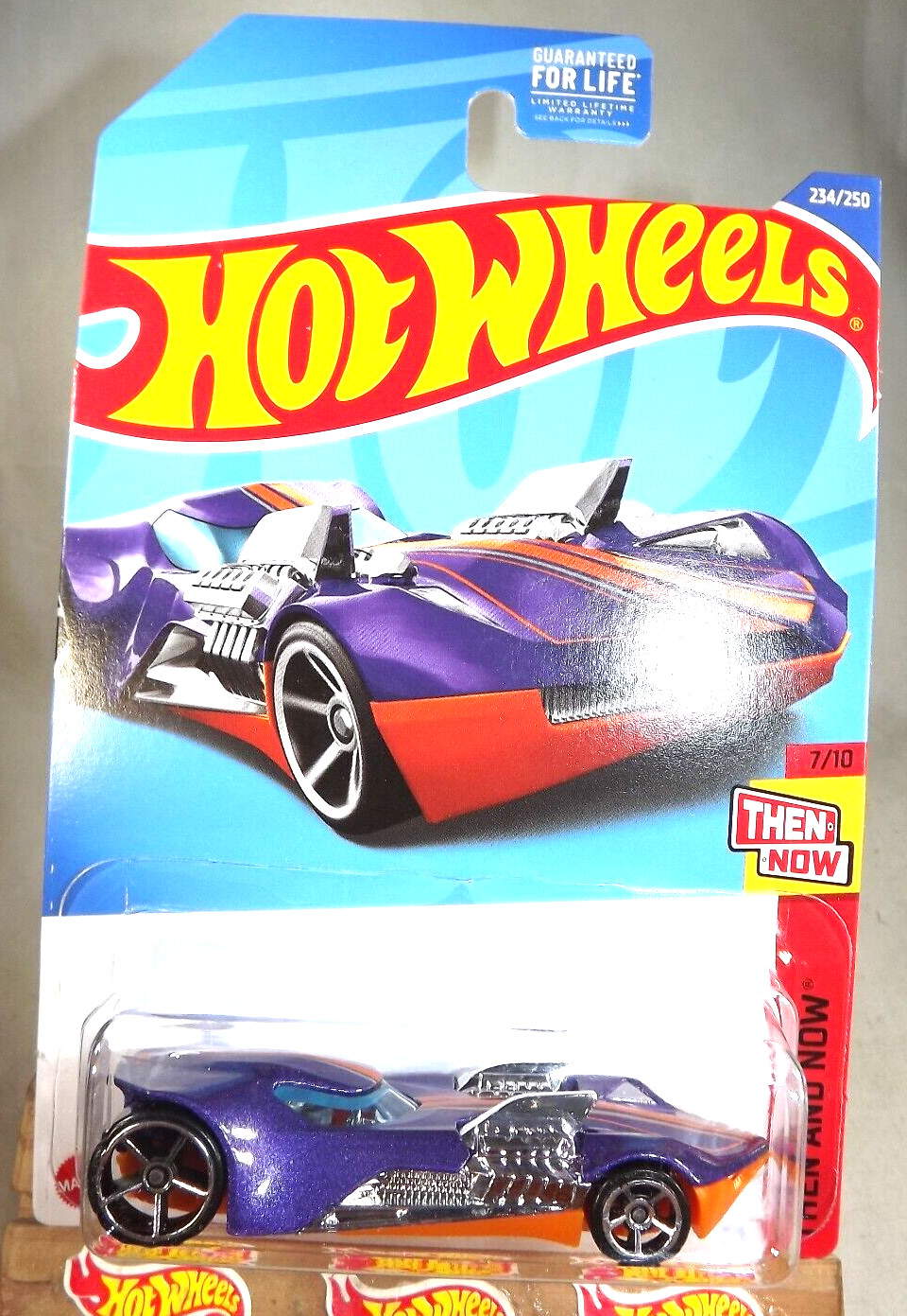 2022 Hot Wheels #234 Then and Now 7/10 TWIN MILL III Purple/Orange w/ChromeOH5Sp