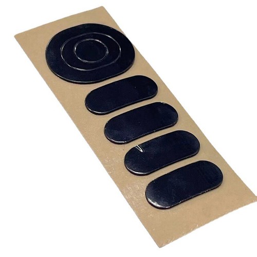 1set Black Mouse Feet Skates Pads for G102 G304 Mouse Foot Pad Non-slip _yi - Afbeelding 4 van 5