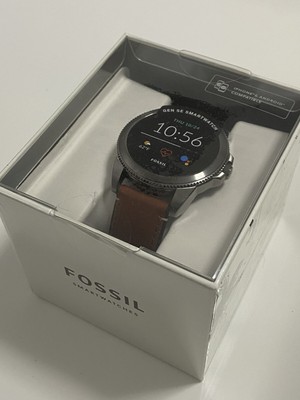 Fossil Herren Smartwatch 5 Generation Leder Braun 4064092018592 | eBay