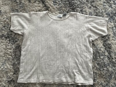 summit hill shirt womens size medium Blouse Beige