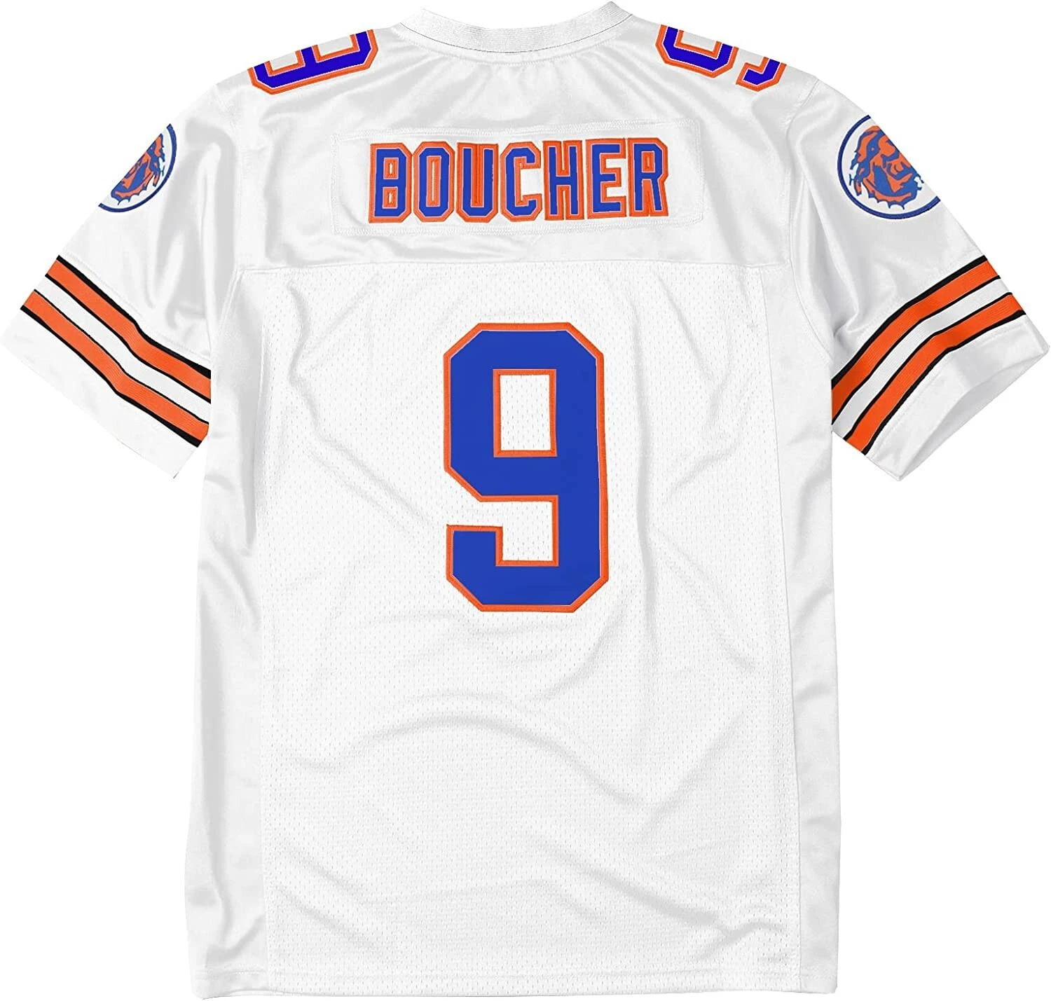The Waterboy Bobby Boucher #9 Football Jersey Adam Sandler White