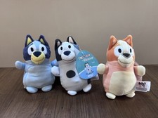 Squishmallows 6 Hugmees Bingo Dog from Bluey Disney Plush New Nwt Muffin Set