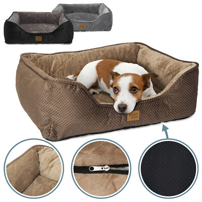 Hundebett Hundekissen Haustierbett Hund & Katze Körbchen HAPPY Milo ib style  