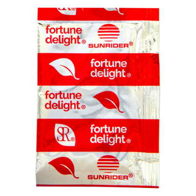 10 Bags Sunrider Fortune Delight Raspberry  Concentrated Herbal Tea 3g Each bag