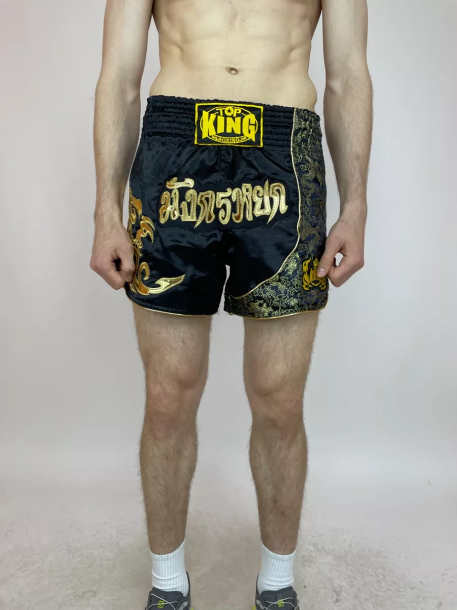 Top KING kickboxing shorts Muay Thai Mens size M-L