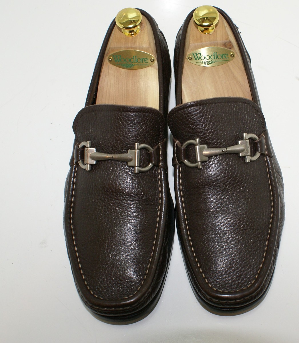 SALVATORE FERRAGAMO Magnifico Loafer Pebbled Leather Calf  display picture 1