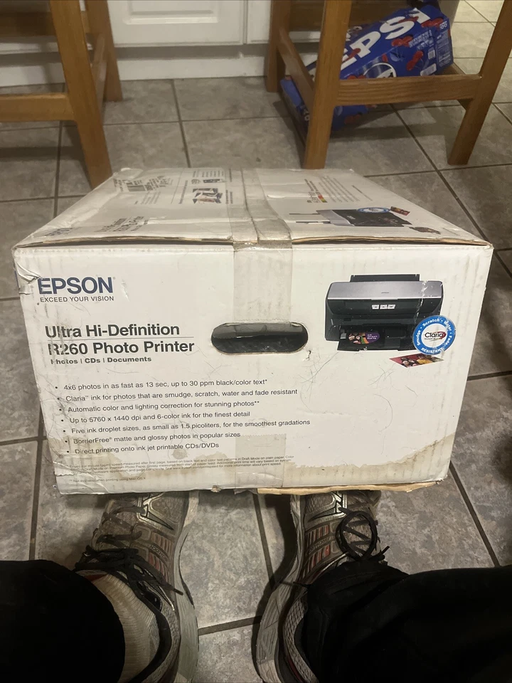 Epson Ultra Hi-Definition R280 Color Inkjet Photo Printer New in Box NIB - Image 3 of 4