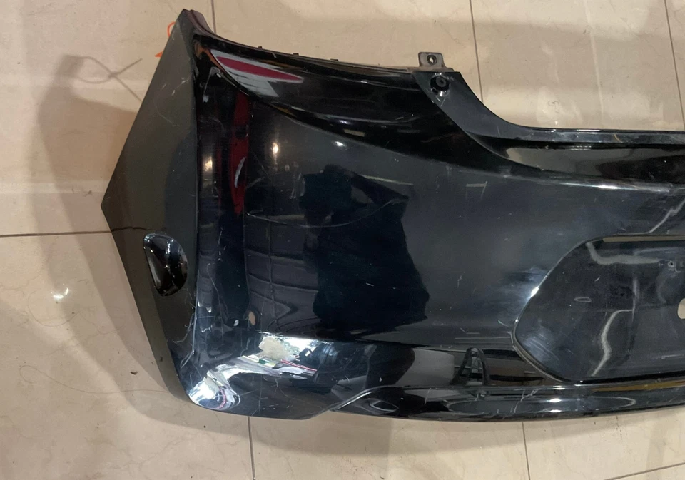 Front Bumper Cover Black 2014-2015 Mitsubishi Mirage ES/DE 6410C033ZZ OEM - Image 4 of 4