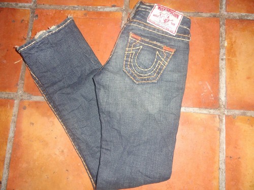 THICK COLOR STITCH JEANS SIZE 