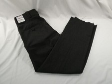 FLYING CROSS MEN SIZE 40x29.5 LEGEND 55/45 POLYWOOL NYC PLEATED CHARCOAL SPLETRS
