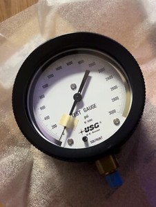 USG Test Gauge 3000 Psi 1/2
