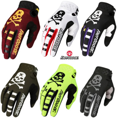 H MX Motorrad Handschuhe Vollfinger MTB BMX Offroad S-XXL Fahrrad Handschutz