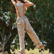 Free People Let's Chill One Piece Jumpsuit Size S D07