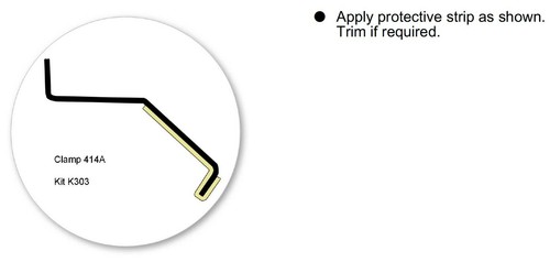Whispbar K303W,Prorack Fitting Kit K303 for Honda Odyssey Roof Rack Cross Bar - Picture 4 of 4