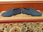 Donald Pliner Men's Blue Suede Slip-On Sneaker-Size 11.5 — photo 5